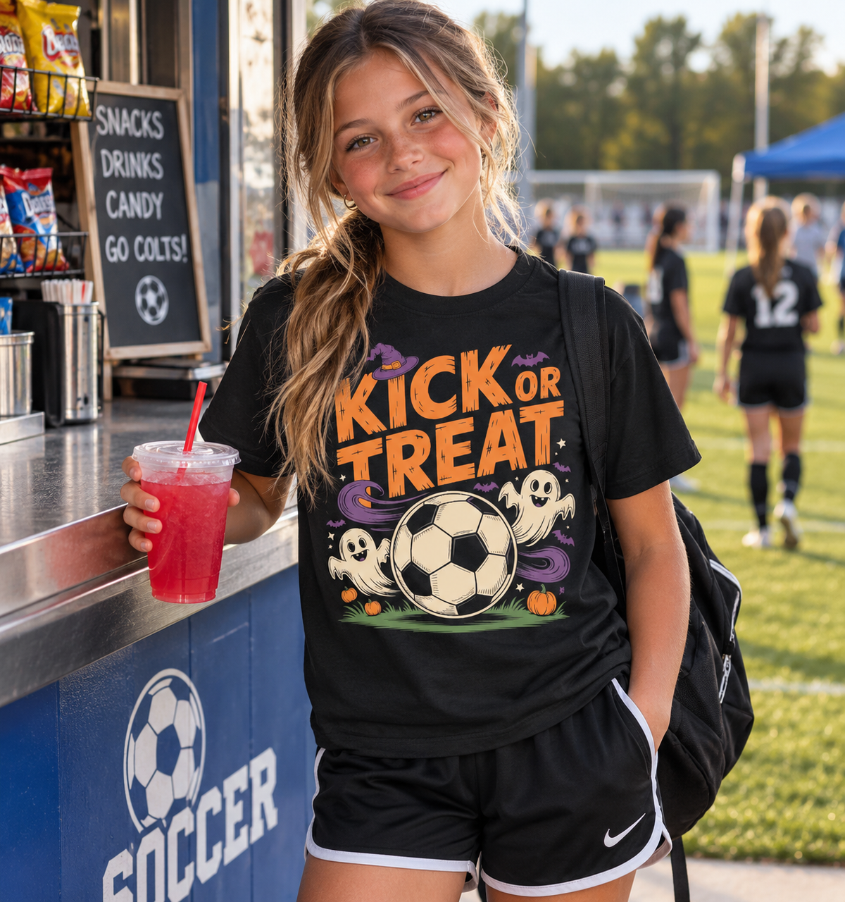 Halloween Soccer KICK OR TREAT