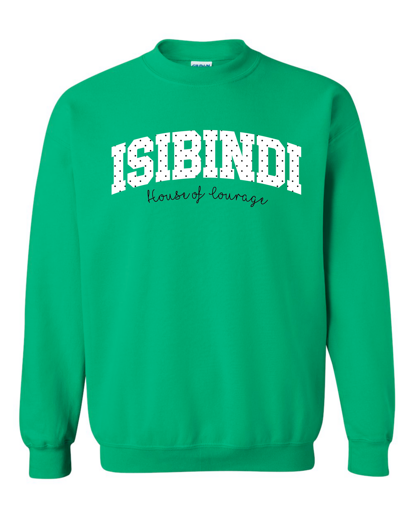 ISIBINDI HOUSE OF COURAGE DOTTED CREWNECK