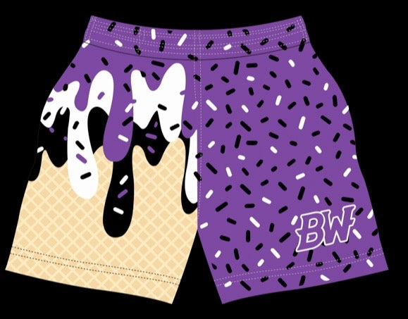 BALDWIN ICE CREAM DRIP SHORTS