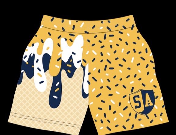 South Allegheny Ice Cream Drip Shorts
