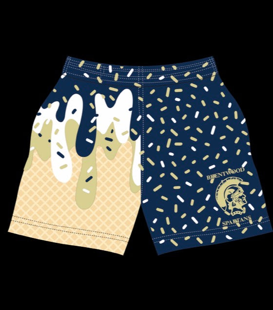 BRENTWOOD ICE CREAM DRIP SHORTS