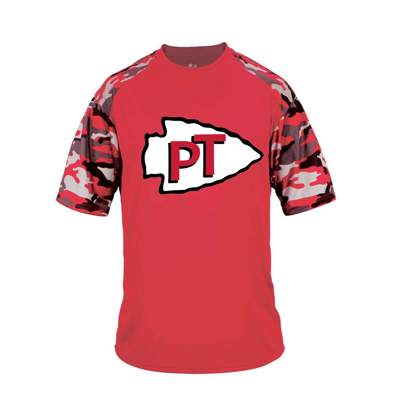 PT CAMO SLEEVE ARROW HEAD PRINT