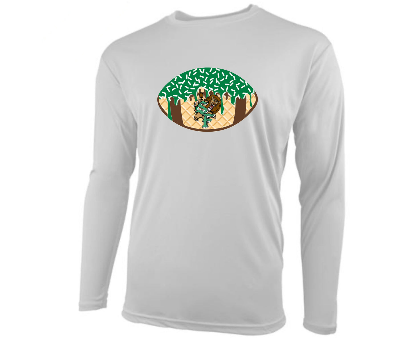 SOUTH FAYETTE LIONS Football Ice Cream Drip Shirt