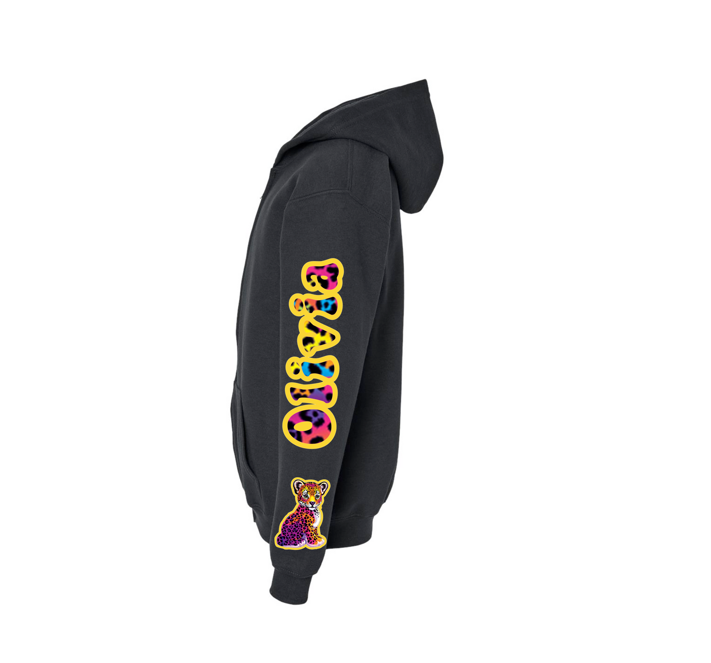 Lisa Frank Style Jaguars full zip