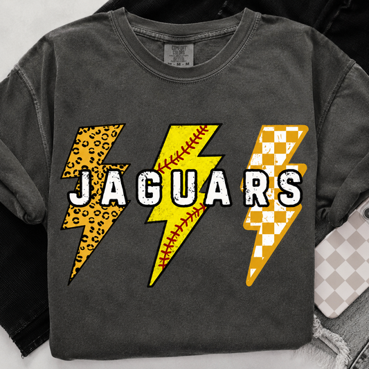 TJ Jaguars SOFTBALL LIGHTENING T SHIRT