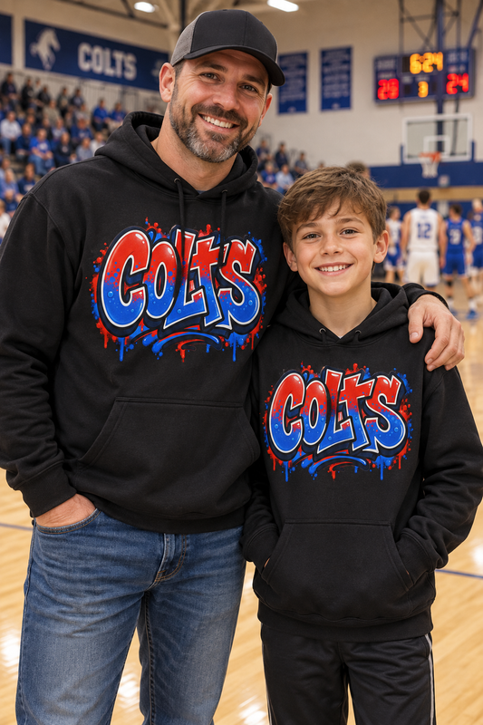 COLTS GRAFFITI HOODIE