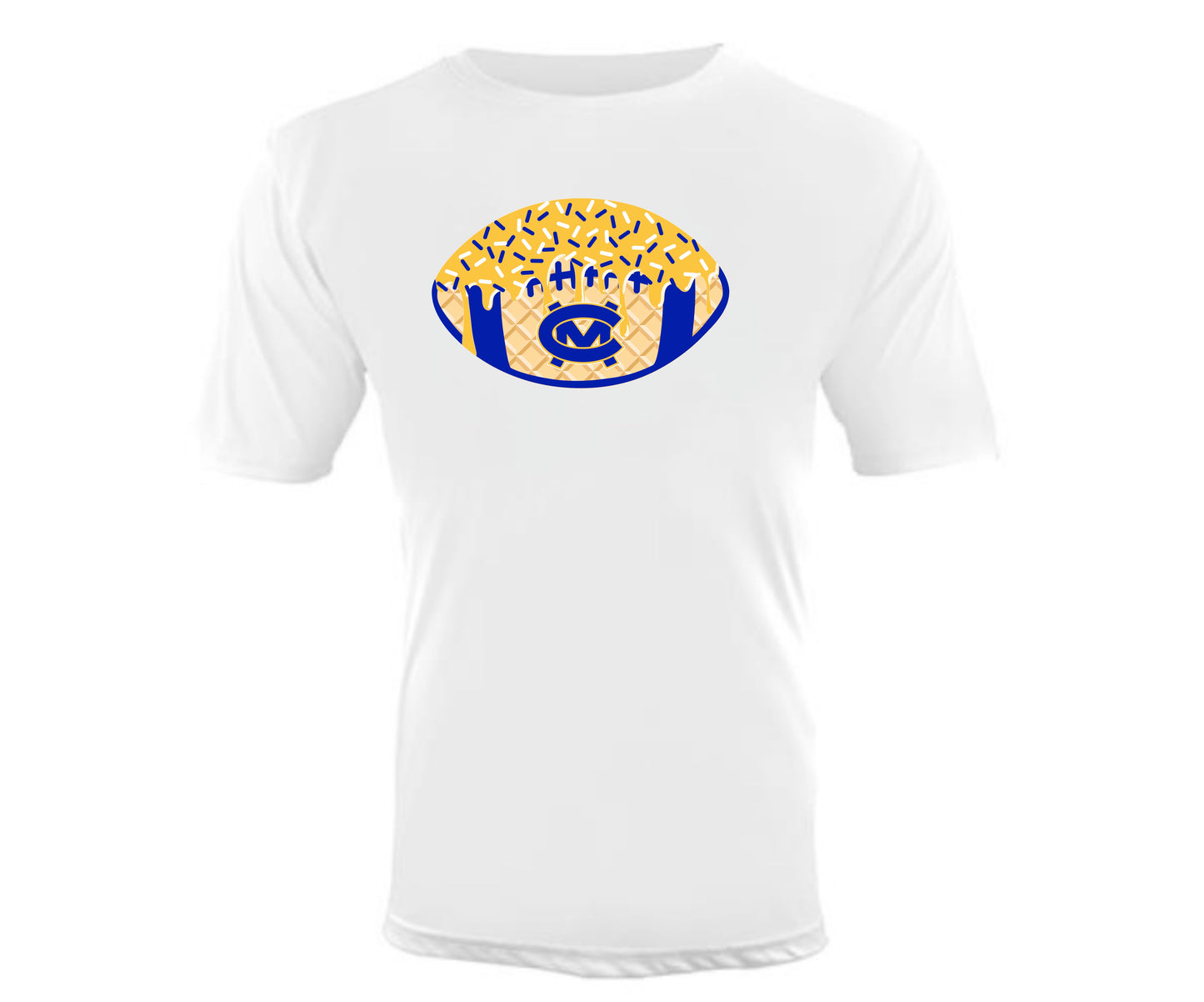 CANON MAC Football Ice Cream Drip Shirt DRIFIT