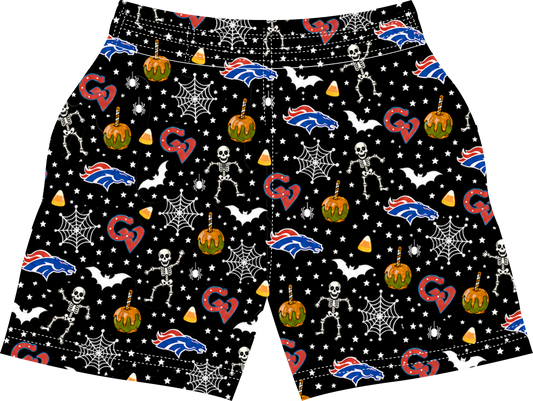 CHARTIERS VALLEY Halloween Drip Shorts