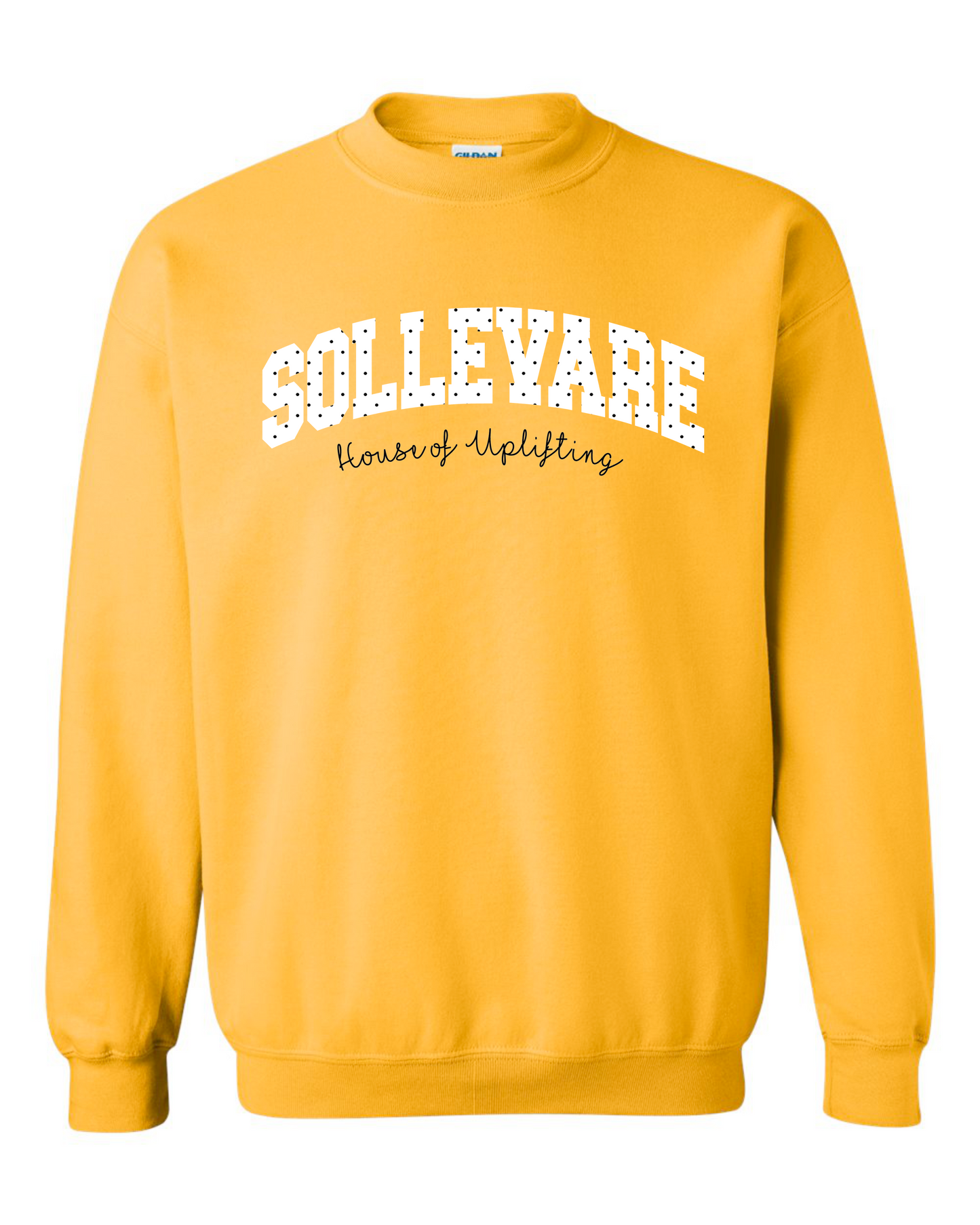 SOLLEVARE HOUSE OF UPLIFTING DOTTED CREWNECK