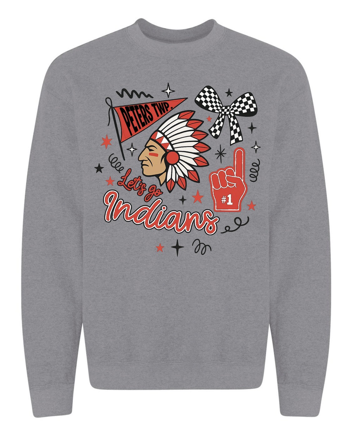 LET'S GO PETERS TOWNSHIP INDIANS