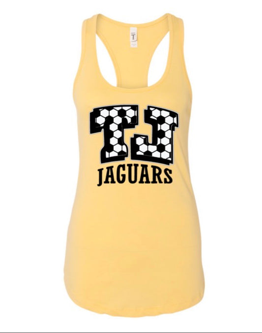 TJ SOCCER FILL WOMENS TANKS