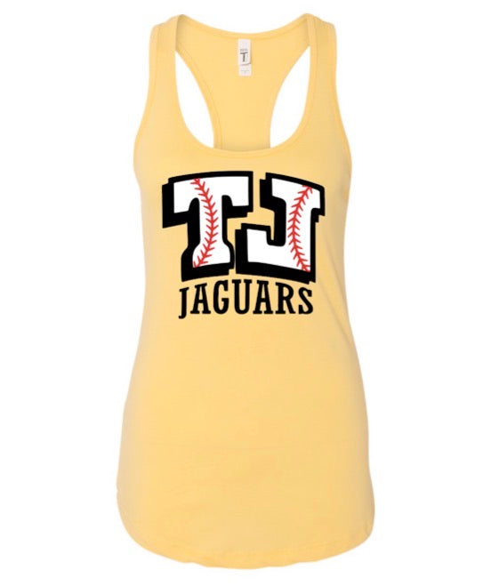 TJ BASEBALL WOMENS TANK TOP