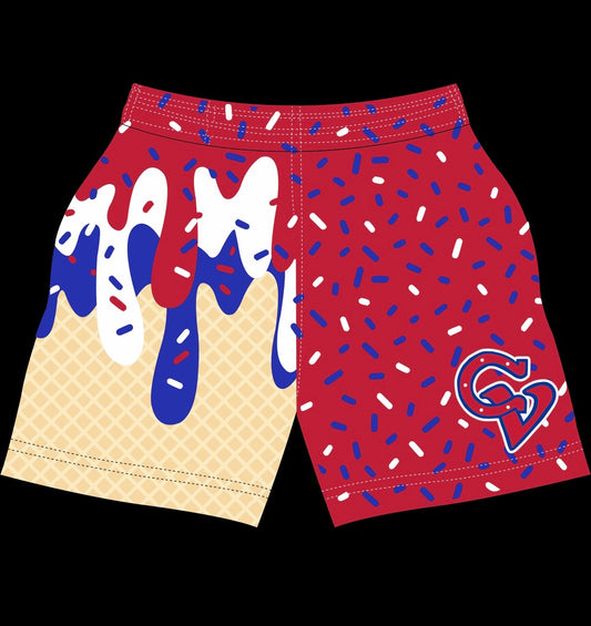 CV ICE CREAM DRIP SHORTS