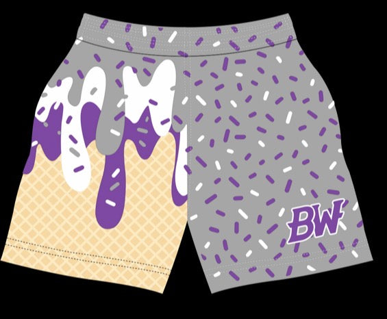 BALDWIN ICE CREAM DRIP SHORTS