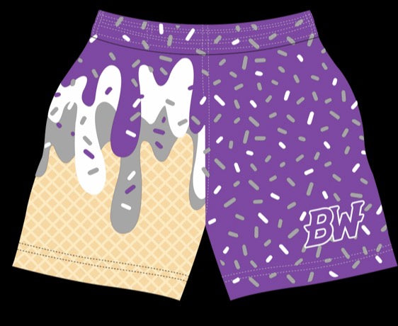BALDWIN ICE CREAM DRIP SHORTS