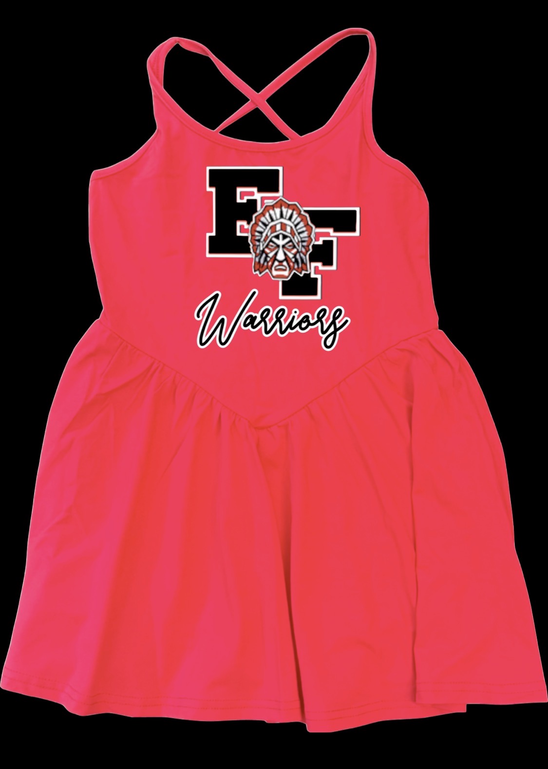 EF ATHLETIC DRESS WITH SHORTS ATTACHED