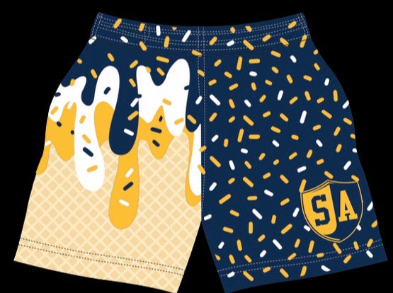 South Allegheny Ice Cream Drip Shorts