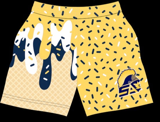 South Allegheny Ice Cream Drip Shorts