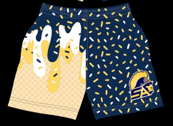 South Allegheny Ice Cream Drip Shorts