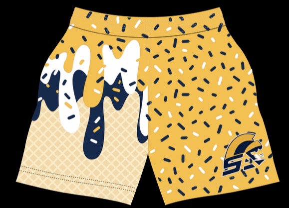 South Allegheny Ice Cream Drip Shorts