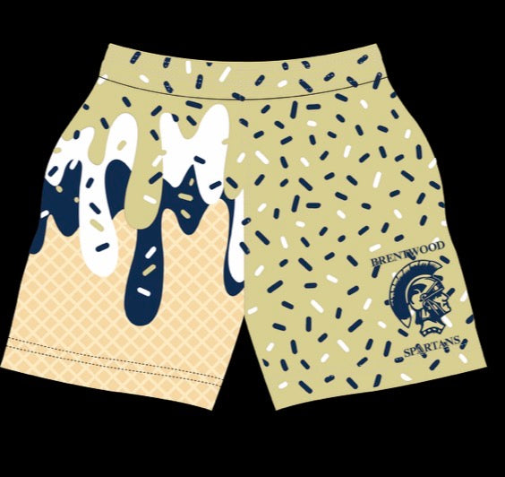 BRENTWOOD ICE CREAM DRIP SHORTS