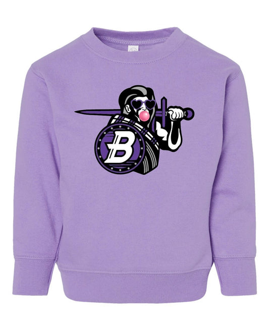 Baldwin Highlander Bubble Gum Crewneck Sweatshirt