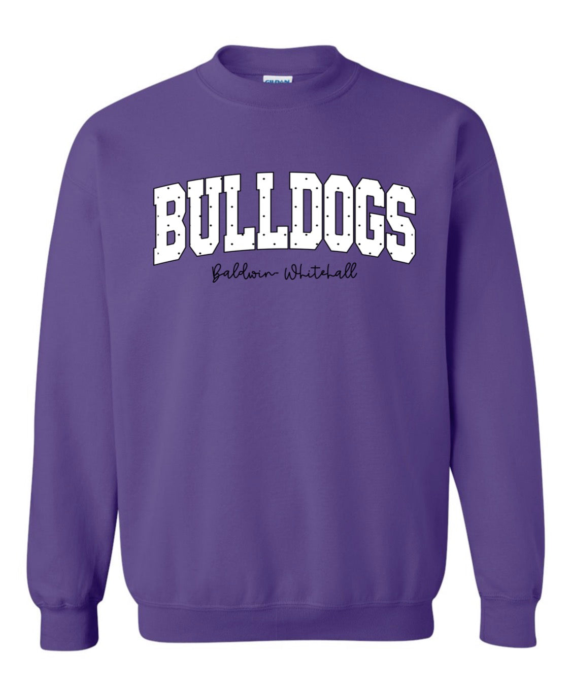 Baldwin- Whitehall Dotted Crewneck