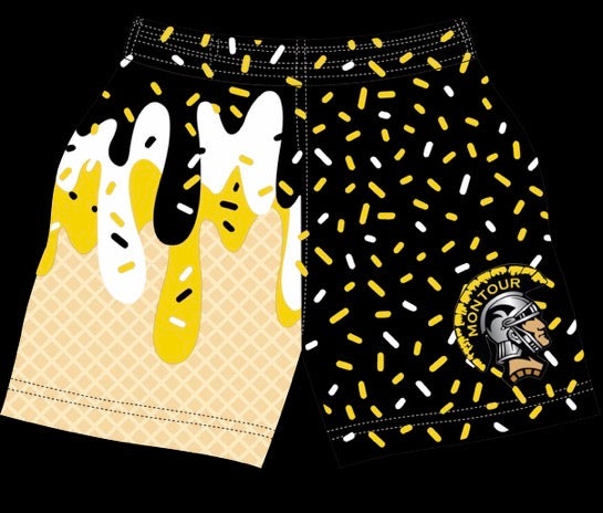 Montour Ice Cream Drip Shorts