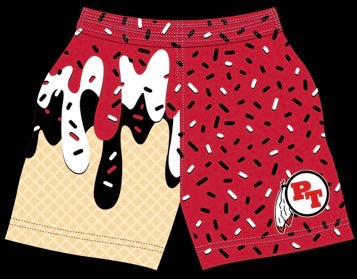 PETERS TOWNSHIP ICE CREAM DRIP SHORTS