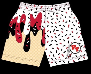 PETERS TOWNSHIP ICE CREAM DRIP SHORTS