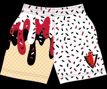 PETERS TOWNSHIP ICE CREAM DRIP SHORTS
