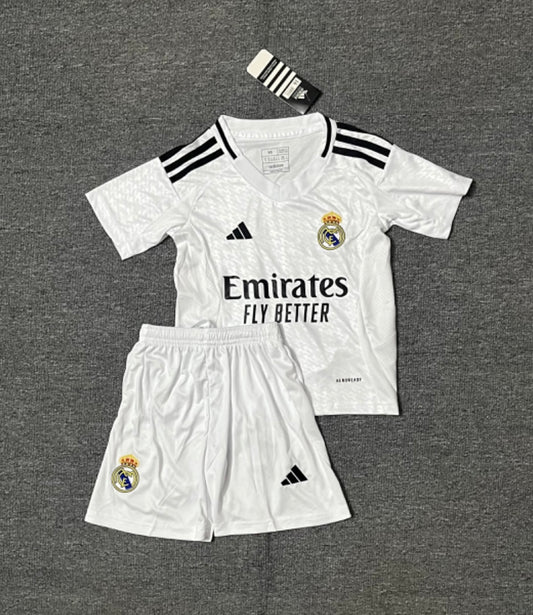 REAL MADRID SET WHITE HOME JERSEY