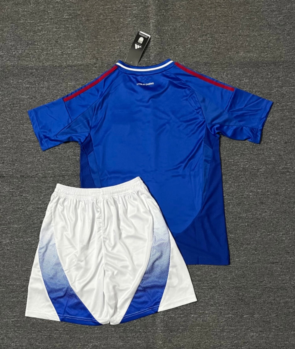 ITALY BLUE JERSEY SET