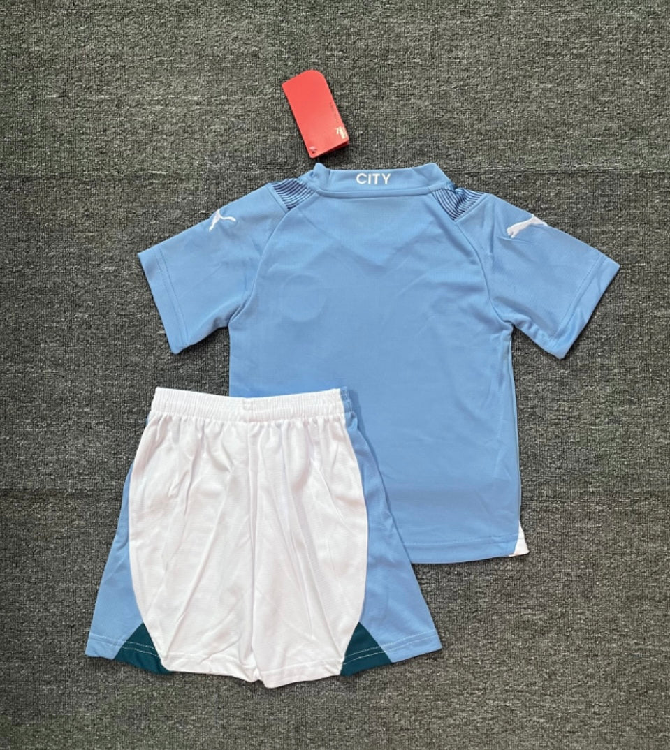 MANCHESTER CITY BLUE STRIPE SET