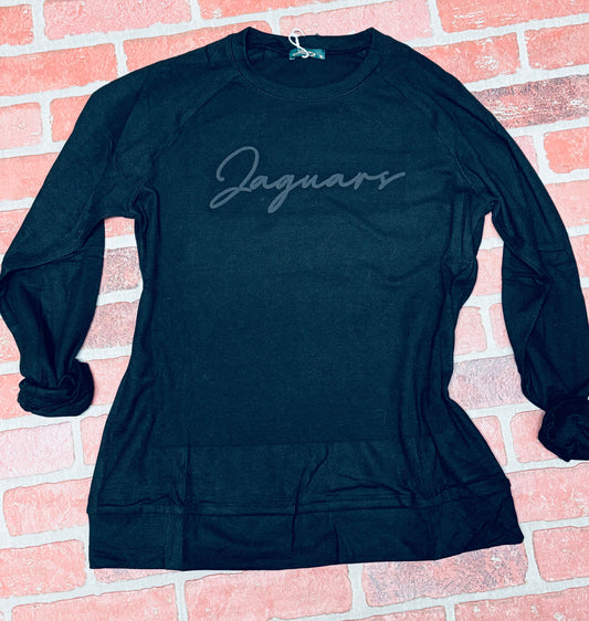 JAGUARS PUFF PRINT CREWNECK