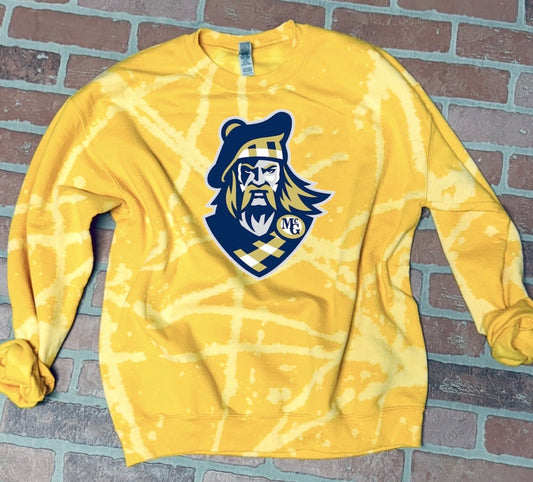 MCGUFFEY SLASH PRINT CREWNECK SWEATSHIRT