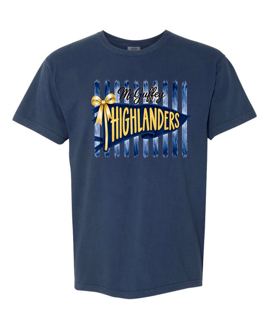 MCGUFFEY HIGHLANDER PENNANT T SHIRT