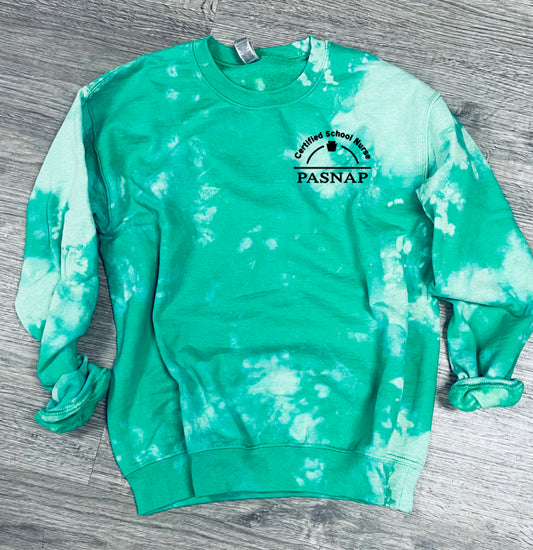 PASNAP GREEN tie dye w/ Embroidered Logo