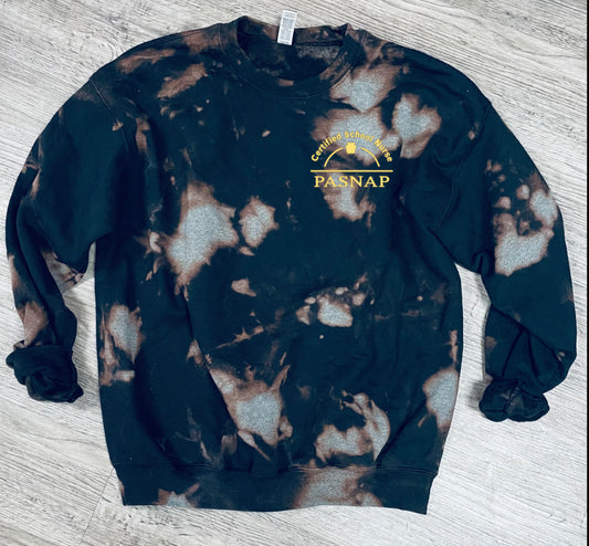 PASNAP BLACK tie dye w/ Embroidered Logo