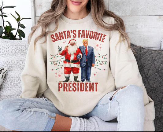 SANTA'S FAVORITE PRESIDENT