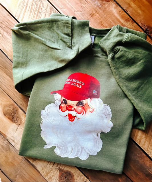 MAKE AMERICA GREAT AGAIN SANTA