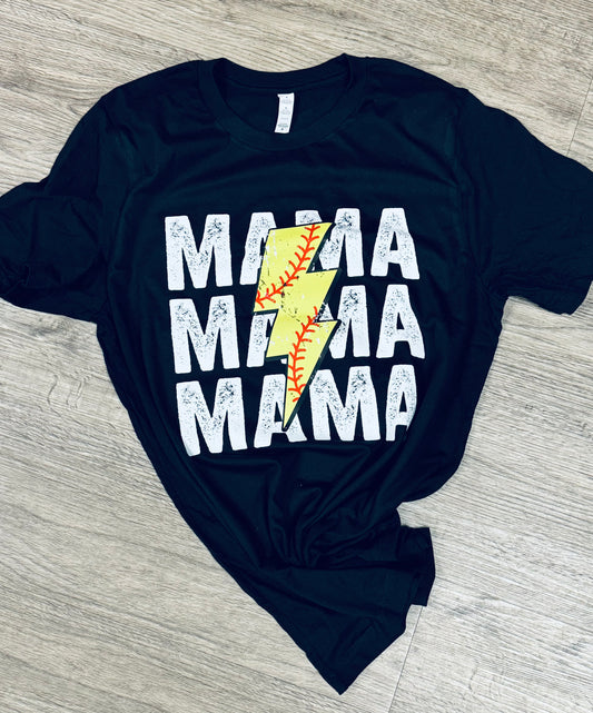 SOFTBALL MAMA LIGHTENING