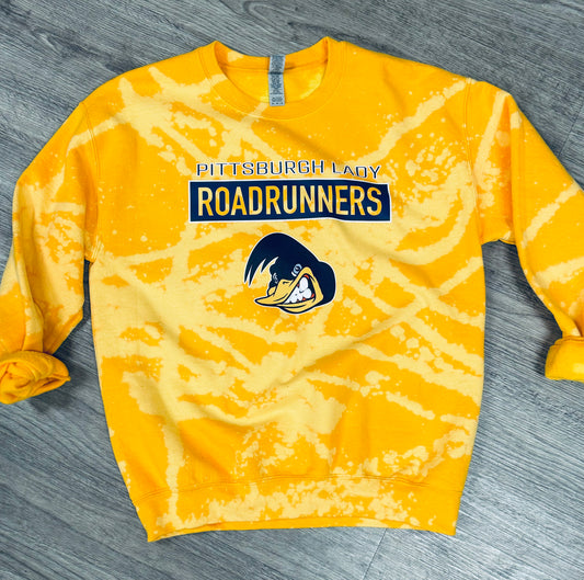 PITTSBURGH LADY ROAD RUNNERS SLASH CREWNECK