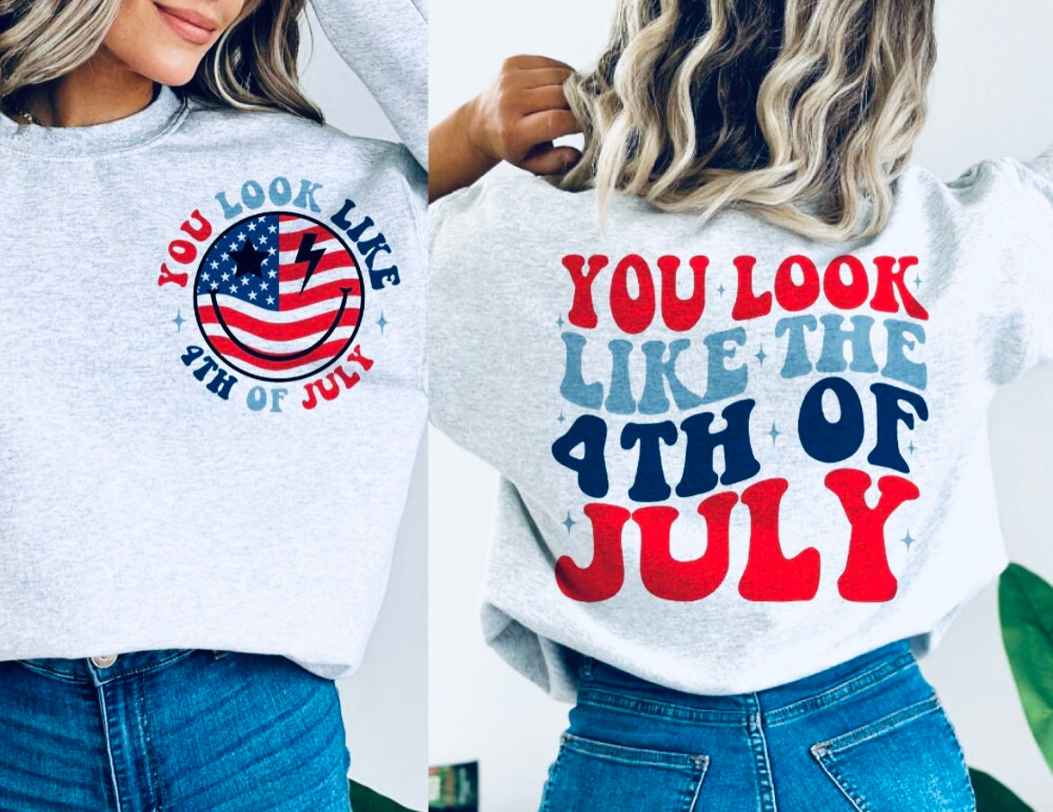 YOU look like 🇺🇸 😍 the FOURTH OF JULY 😍 🇺🇸