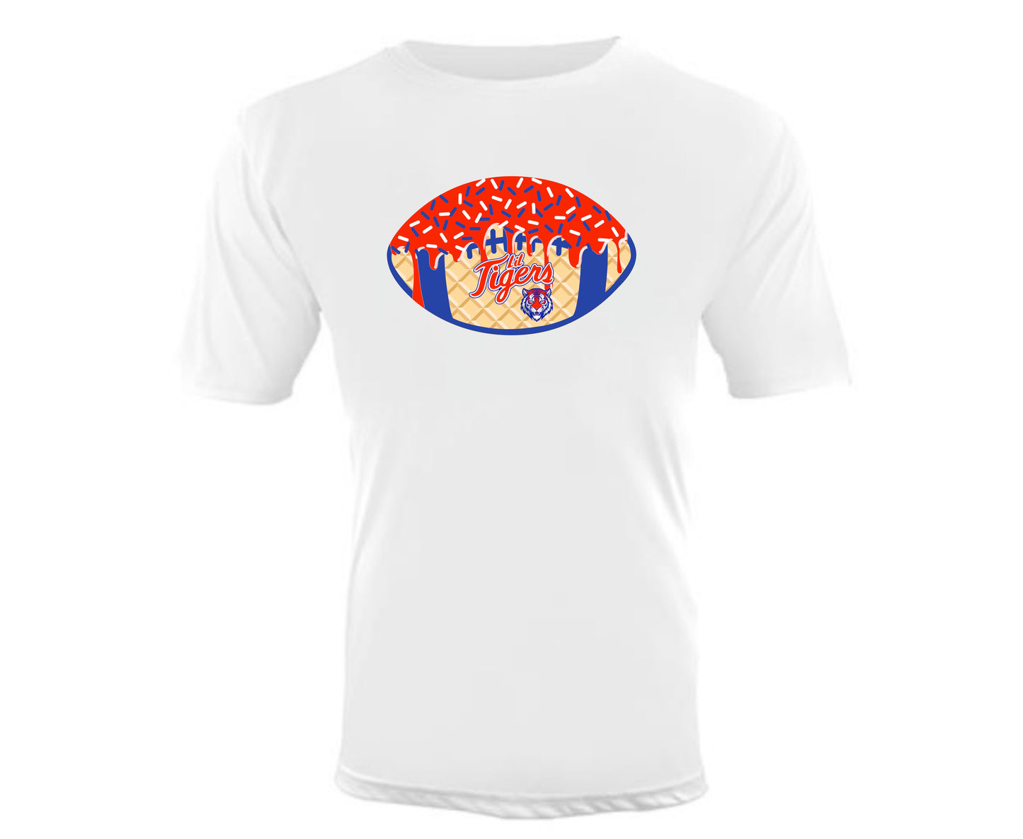 MCKEESPORT Football Ice Cream Drip Shirt DRIFIT