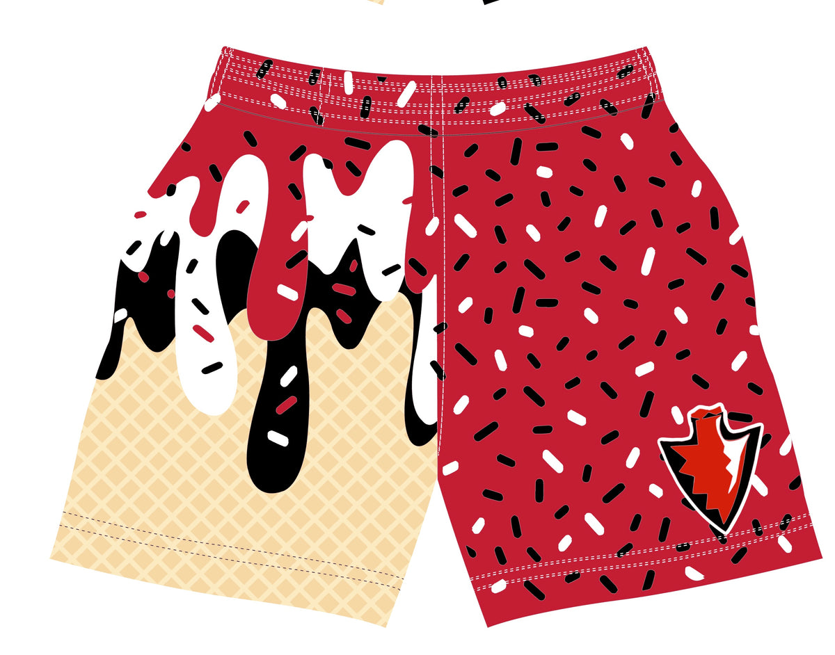 PETERS TOWNSHIP ICE CREAM DRIP SHORTS