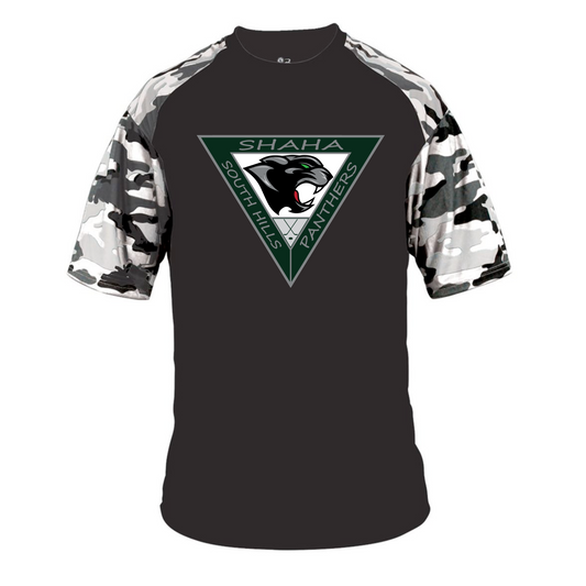 CAMO SLEEVE DRI FIT SHAHA SHIRT