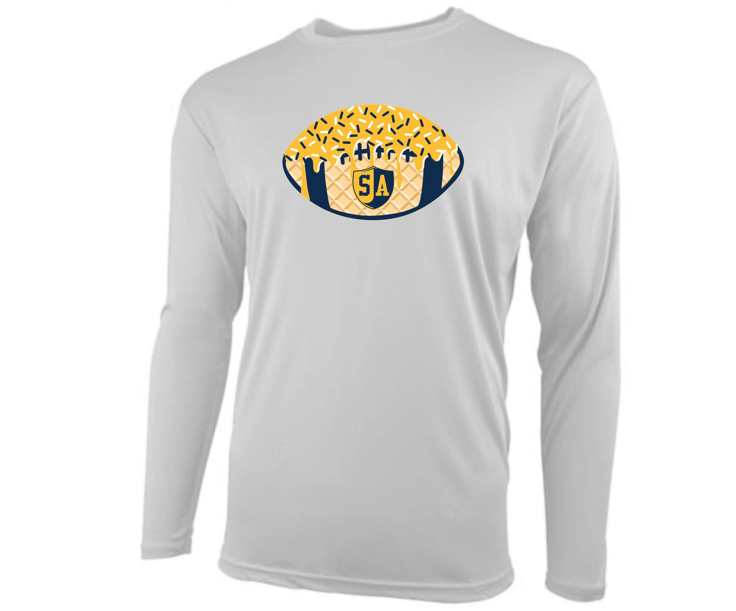 SOUTH ALLEGHENY Football Ice Cream Drip Shirt