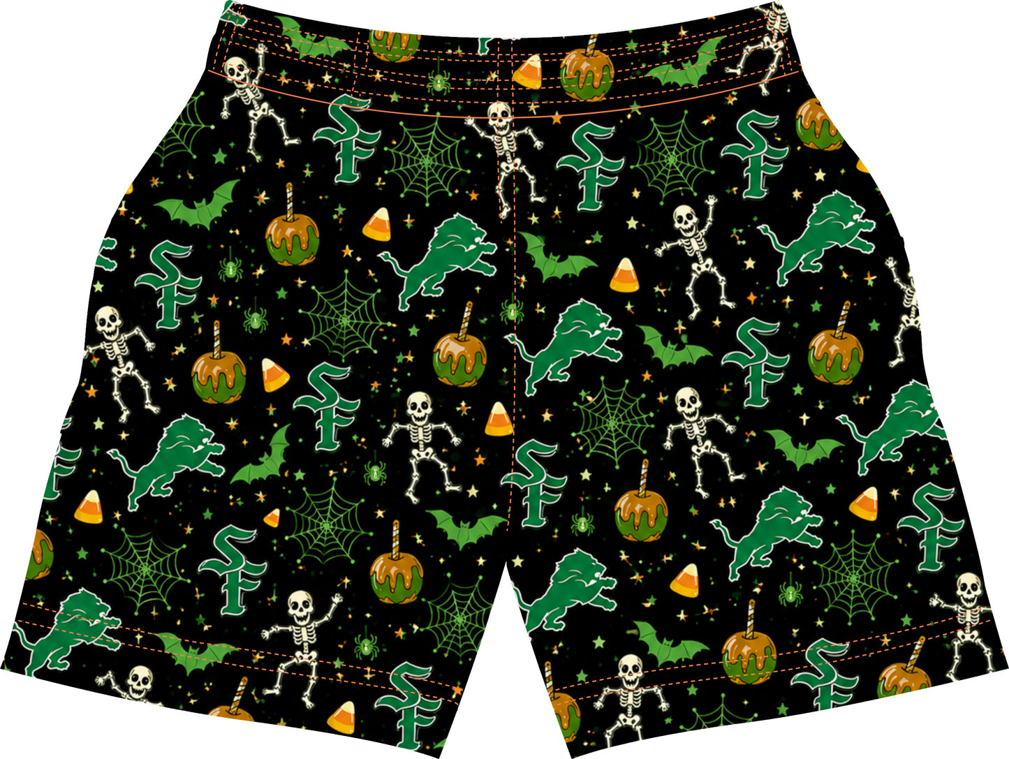 South Fayette Halloween Drip Shorts