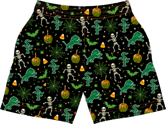South Fayette Halloween Drip Shorts